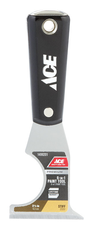 ACE  2-1/2 IN. W STEEL  SHARP SCRAPER  PAINT SCRAPER