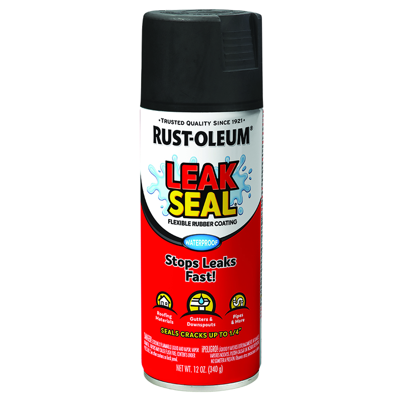 RUST-OLEUM  LIGHT GRAY  LEAKSEAL FLEXIBLE RUBBER SEALANT  12 OZ.