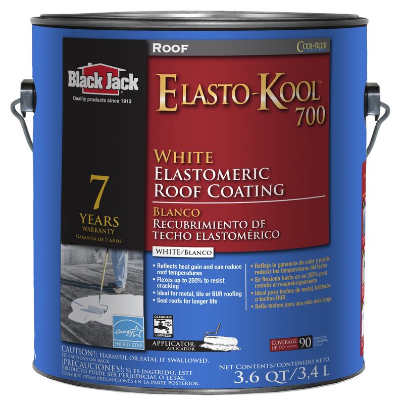 BLACK JACK ELASTO-KOOL 700 REVESTIMIENTO PARA TECHO ELASTOMETRICO REFLECTANTE 5 GL 7 AÑOS1324755