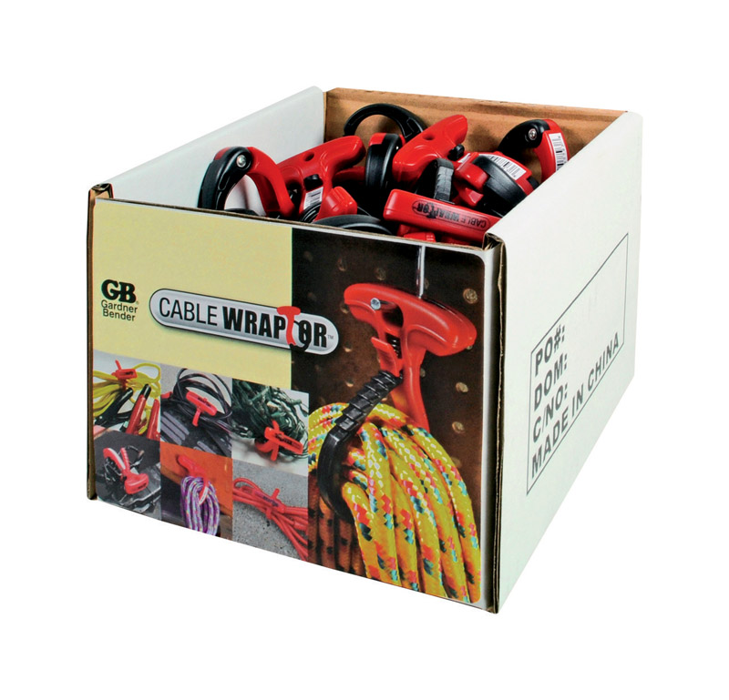 GB CORREA DE ALMACENAMIENTO RESISTENTES PARA CABLES Y MANGUERASCOLOR NEGRO/ROJO CW-T1RR50