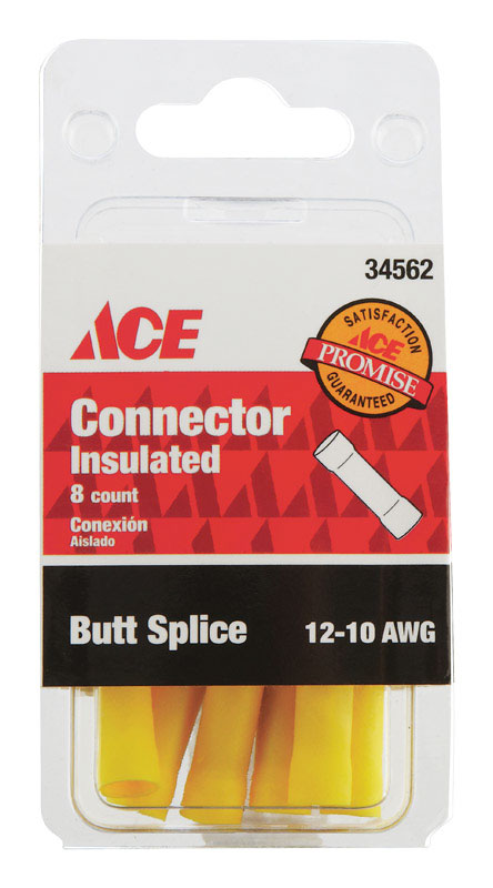 ACE CONECTOR AISLADO  PARA CABLE 12 - 10  AWG  COLOR AMARILLO   8PZS34562