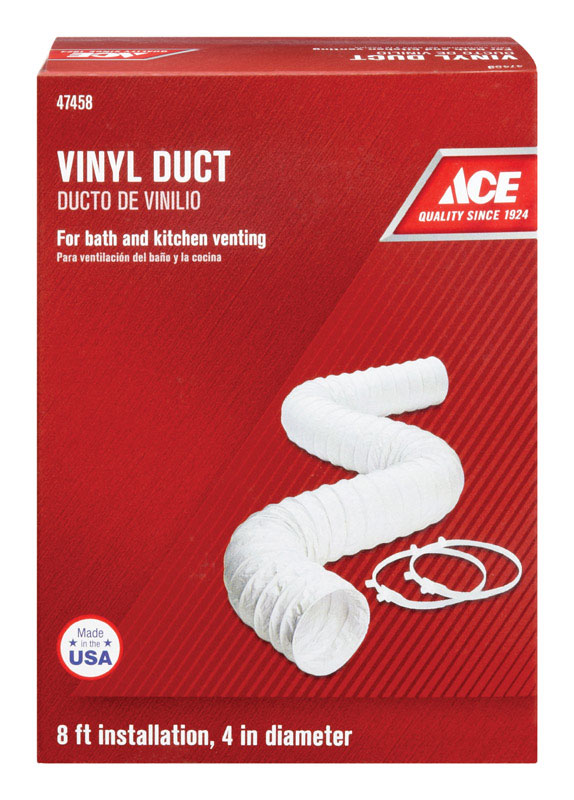 ACE DUCTO VINIL FLEXIBLE 4 IN X 8 FTACECPH48WB