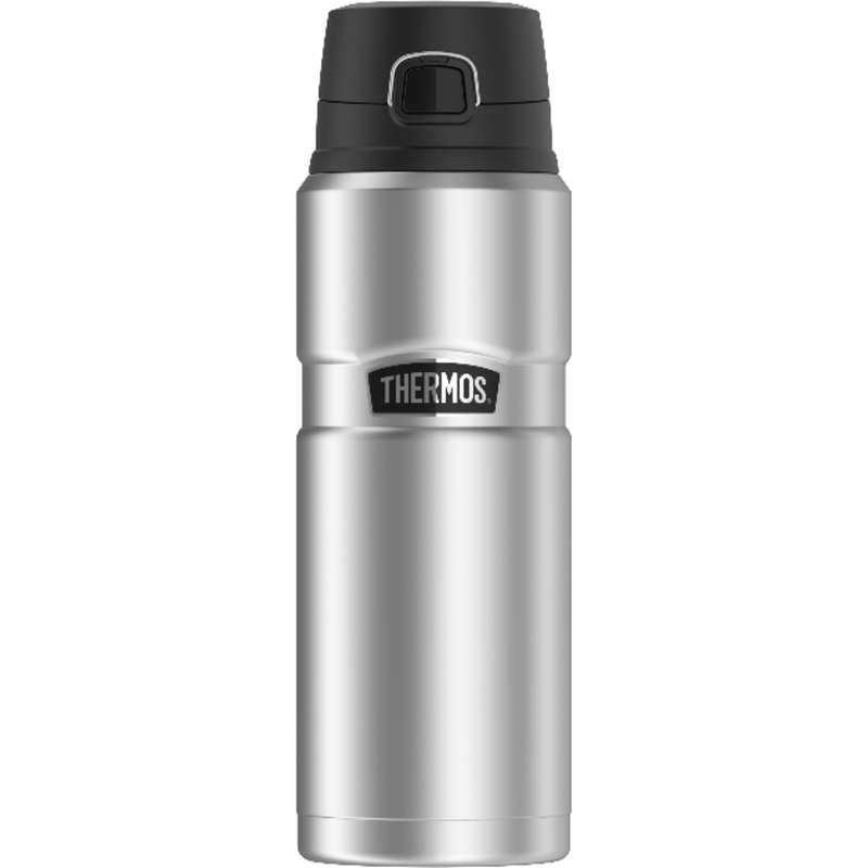 THERMOS  STAINLESS  STAINLESS STEEL  VACUUM INSULATED  BPA FREE BEVERAGE BOTTLE  24 OZ.