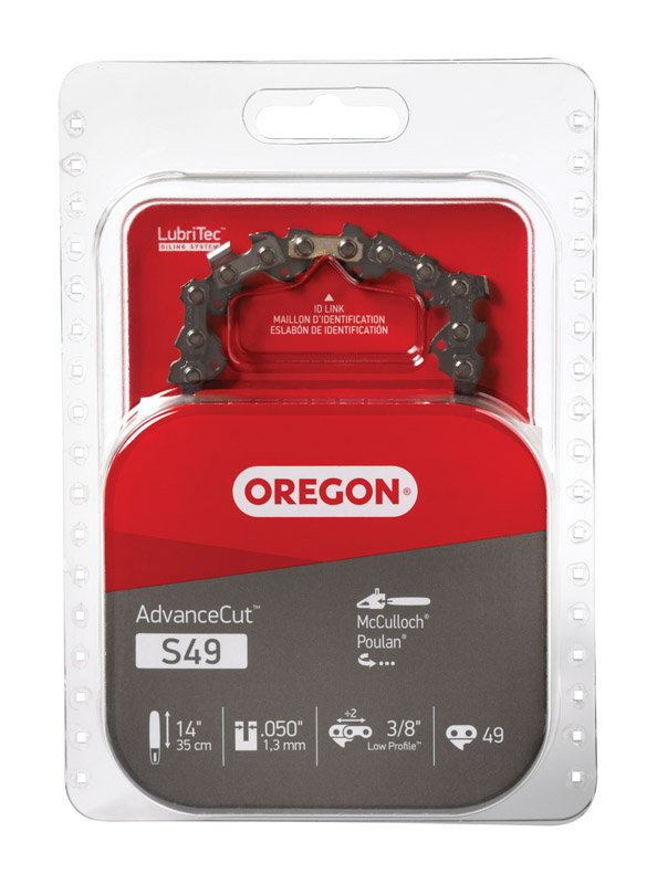 OREGON  14 IN. 49 LINKS CHAINSAW CHAIN