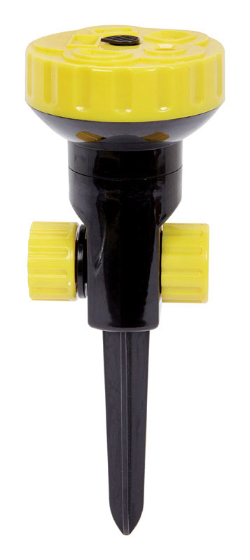 ACE  PLASTIC  TURRET SPRINKLER  314 SQ. FT . SPIKE BASE