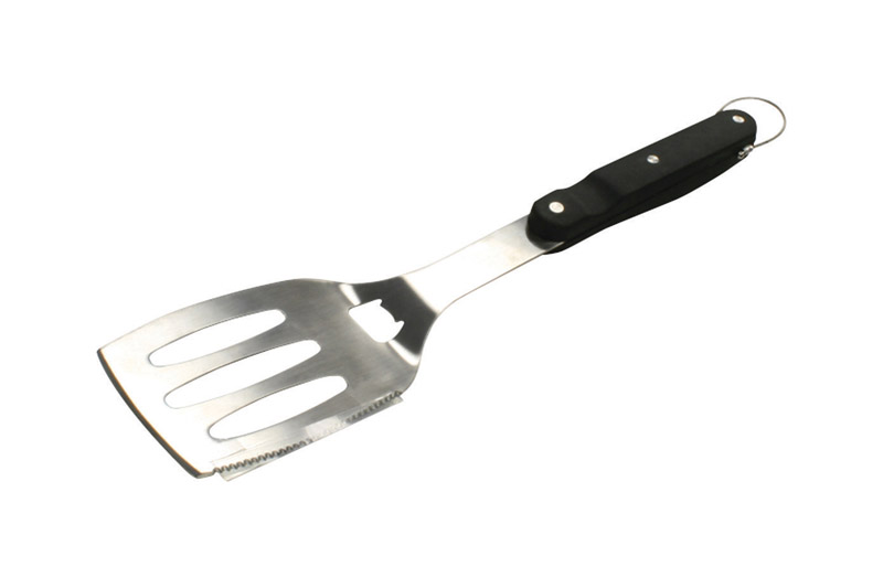 OVERSIZED SPATULA 43.18CM (17IN) STAINLESS STEEL RUBBER GRIP HANDLE GRILLMARK