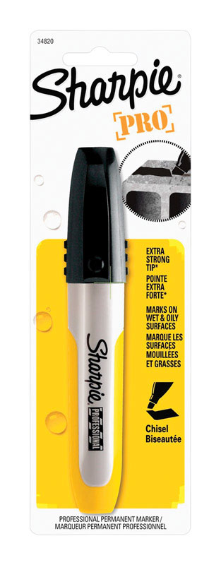 SHARPIE MARCADOR PERMANENTE NEGRO PINTA CINCEL 34820PP