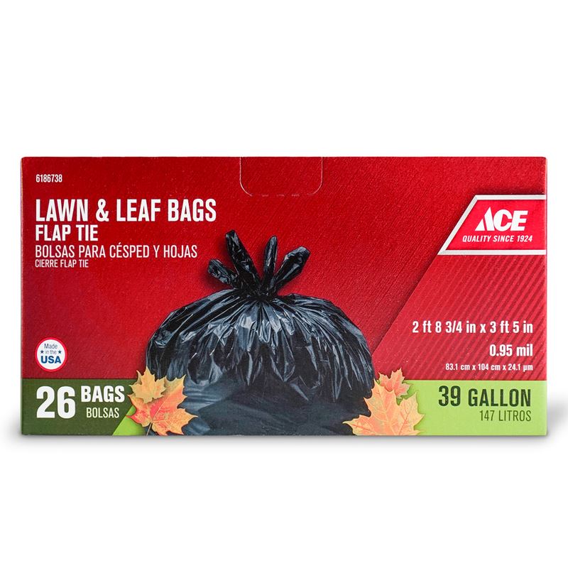 ACE BOLSA BASURA PARA COCINA 39 GL 26 PZ 1323887