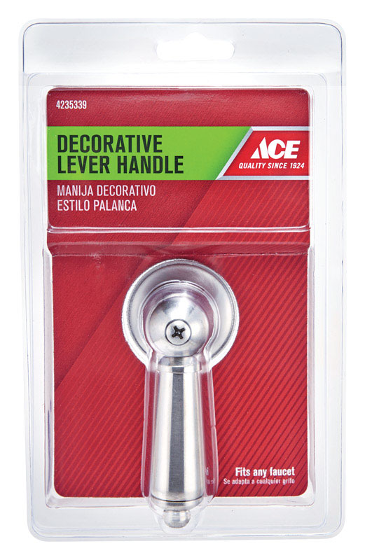 ACE  LEVER  BRUSHED NICKEL  NICKEL  ADAPTERS  UNIVERSAL FAUCET HANDLE  FOR UNIVERSAL