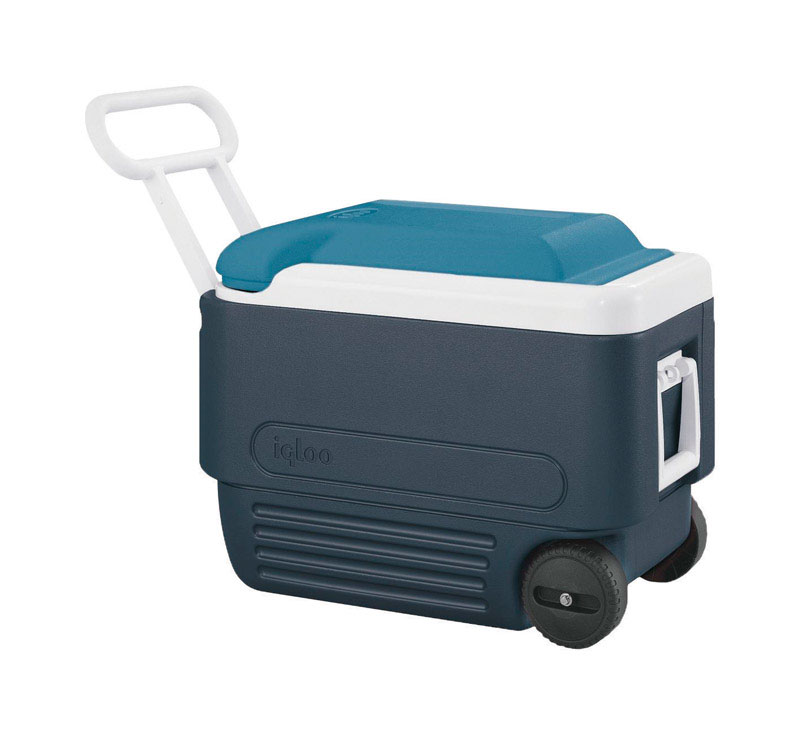 IGLOO MAX COLD NEVERA AZUL CON RUEDAS 40 QT34484