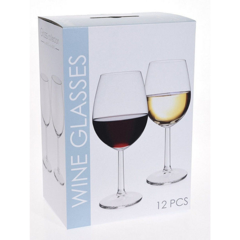 Juegos De Copas Para Vino 385 Ml Copa De Vidrio 13 Oz